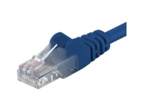 Patch kabel UTP Cat 6, 1m - modrý