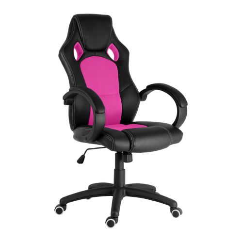 Herní židle NEOSEAT NS-010 černo-růžová