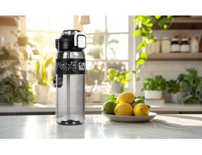 Láhev G21 na pití 1000 ml 2v1, šedá (10)