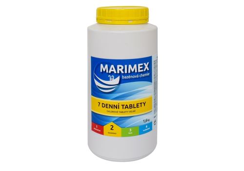 Bazénová chemie MARIMEX AQuaMar - 7 DAY TABLETS 1,6 kg (11301203)