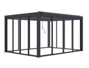 Příslušenství G21 posuvná zástěna 2,8x2 m pro pergoly Austin (1)