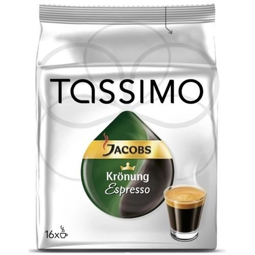 Příslušenství k espressu TASSIMO Kapsle Jacobs Krönung Espresso 16ks pro