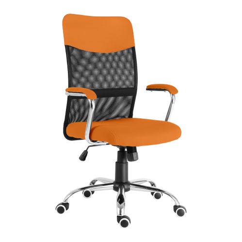 Studentská juniorská židle NEOSEAT TEENAGE černo – oranžová