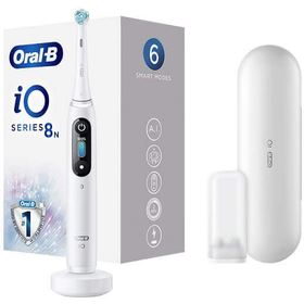 Zubní kartáček ORAL B iO8 Series White Alabast.