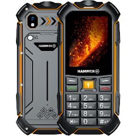Mobilní telefon myPhone Hammer Boost 2 LTE Orange