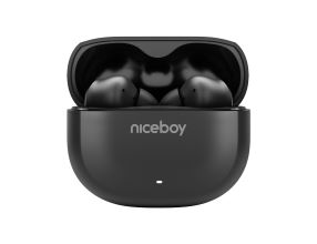 Sluchátka Niceboy Pins 4 Onyx Black