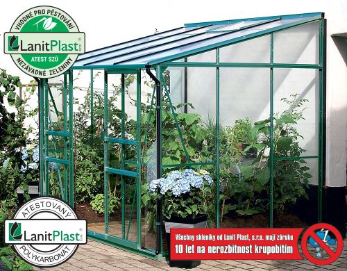 Skleník Vitavia IDA 5200 PC 4 mm zelený