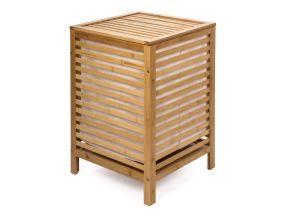 Koš na prádlo G21 80 l, bambusový