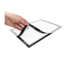 Magnetický rámeček Magnetoplan samolepící A3 stříbrný (2ks)