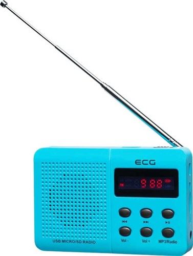 Rádiopřijímač ECG R 155 U Blue