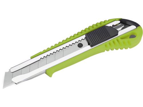 EXTOL CRAFT nůž ulamovací s kovovou výstuhou, 18mm Auto-lock, 955006