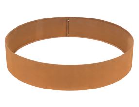 Zahradní obrubník G21 100 x 20 cm, kruhový, Corten (1)