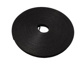 Organizér kabeláže Value Stahovací páska 10mm, suchý zip, 25m, černá (2)