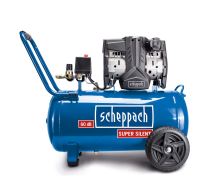 Tichý bezolejový dvouválcový kompresor 50 l Scheppach HC 51 Si