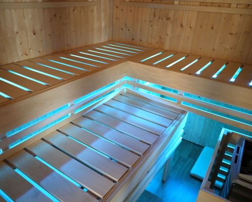 saunové LED světlo pod lavice KARIBU (36687) LG4666