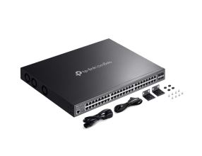 Switch TP-Link SG3452XMPP 40x GLan s POE+, 8x GLan s PoE++, 4x SFP+, 750W, 19", Omáda SDN (5)