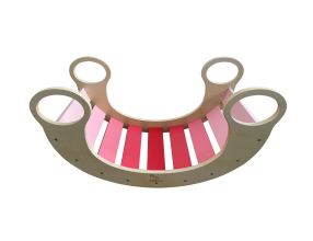 Houpačka 2Kids Toys Montessori růžová