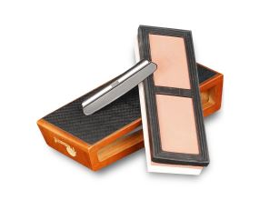 Souprava Dellinger pro ostření nožů #1000/#3000 Premium, kombinovaný kámen, stojánek a vodítko (2)