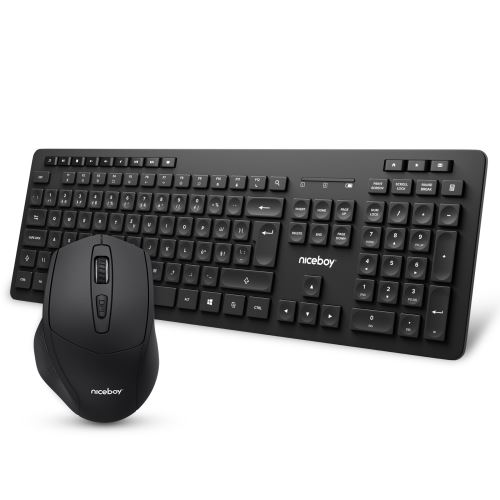 Set klávesnice + myš Niceboy OFFICE MK10 Comfort Set