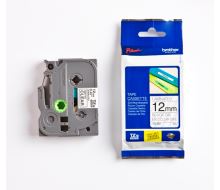 Páska Brother TZE-M31, 12mm, průsvitná matná/černá, laminovaná, délka 8m