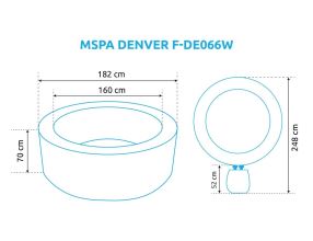 Nafukovací vířivka Marimex MSPA DENVER F-DE066W (1)