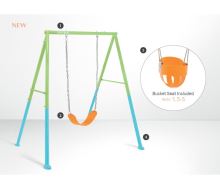 Houpačka Intex sestava Two-in-one swing set, 1,5-10 let