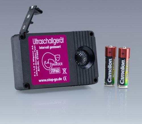 Odpuzovač - plašič Norbert Schaub GmbH STOP & GO Ultraschallgerät mit Alkali-Mangan-Batterien