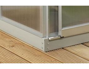 skleník VITAVIA DIANA 11500 čiré sklo 3 mm stříbrný LG4240 (5)