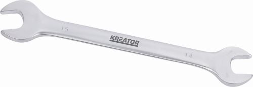 Klíč plochý KREATOR KRT501005 - Oboustranný klíč otevřený 14x15 -175mm