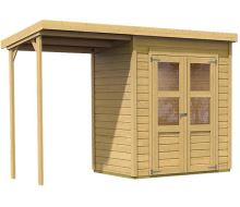 KARIBU MERSEBURG 2 a přístavek 144 cm (68762) natur