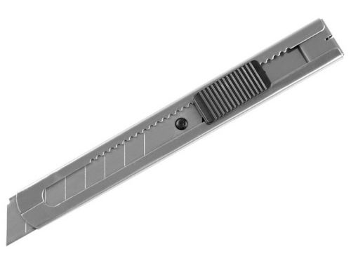Odlamovací nůž EXTOL CRAFT nůž ulamovací celokovový nerez, 18mm, s Auto-lock, NEREZ, 80055