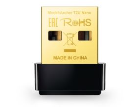 USB klient TP-Link Archer T2U Nano AC 600 adaptér, 2,4/5GHz, USB 2.0
