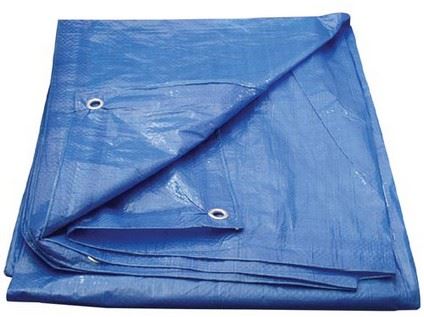 plachta s oky  6x10m, 70g/m2