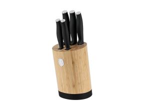 Sada nožů Berlingerhaus se stojanem Bamboo 6 ks Matte Black Collection (1)