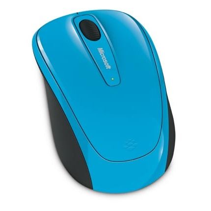 Myš bezdrátová MICROSOFT Wireless Mobile Mouse 3500 Cyan Blue