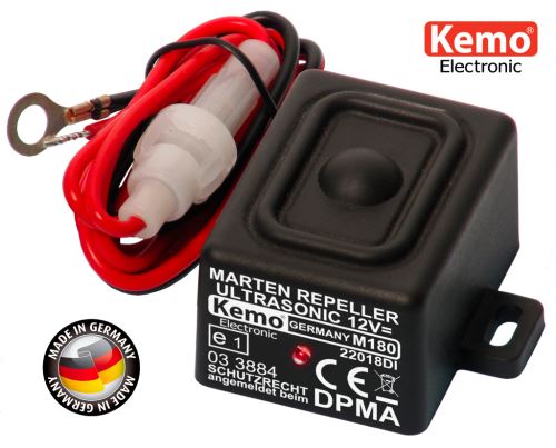 Odpuzovač - plašič Kemo-Electronic GmbH Voděodolný odpuzovač kun KEMO M180